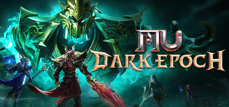 MU: Dark Epoch official Steam store header artwork showing armored fantasy characters