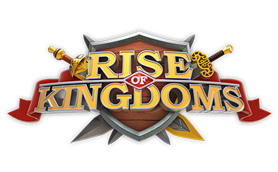 Rise of Kingdoms official shield-and-crossed-swords logo artwork